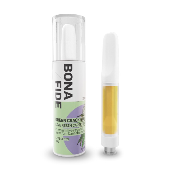Bonafide Live Resin Cart — Green Crack (1g)