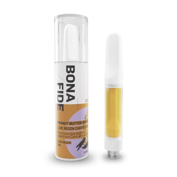 Bonafide Live Resin Cart — Peanut Butter Breath (1g)