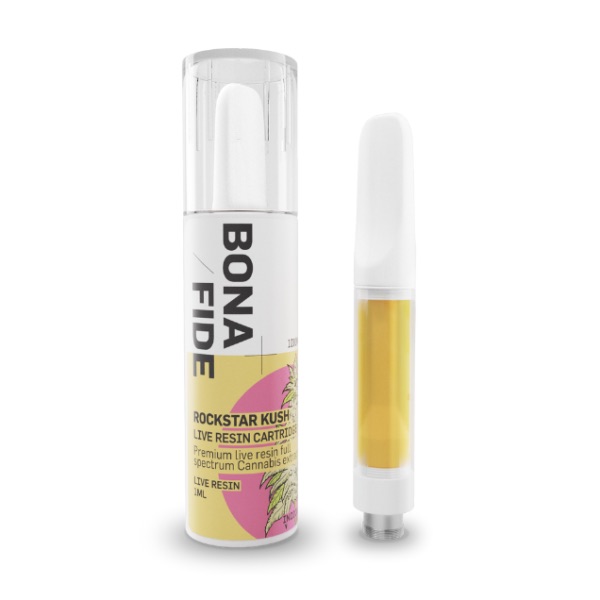 Bonafide Live Resin Cart — Rockstar Kush (1g)
