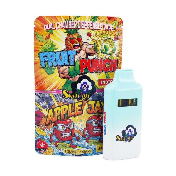 Triple Chamber Vape 9g — Apple Juice × Tropical Melon × Strawberry Mimosa