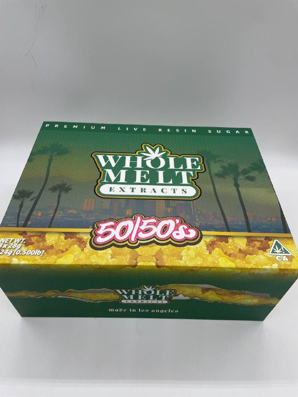 Whole Melt 50/50’s Resin Wholesale Live Resin Sugar