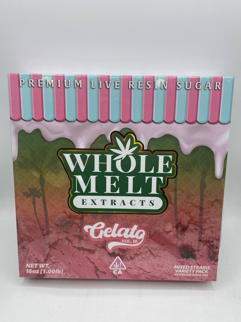 Whole Melt Gelato Wholesale Live Resin Sugar
