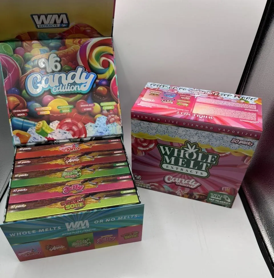 Whole Melt V6 Candy Edition Wholesale Box
